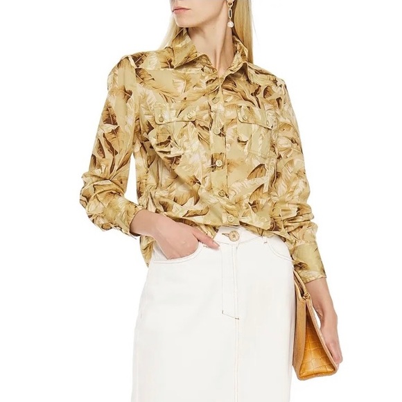 Zimmermann Tops - Zimmerman safari printed shirt